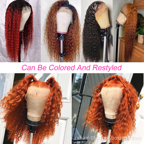 ISEE 13x6 Black Best Selling Quality Vietnamese Lace Front Bob Natural Burmese Human Hair Short Kinky Curly Wig For Black Women